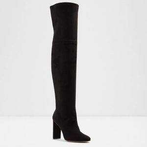 Aldo Suede Dessa over the knee boots size 5